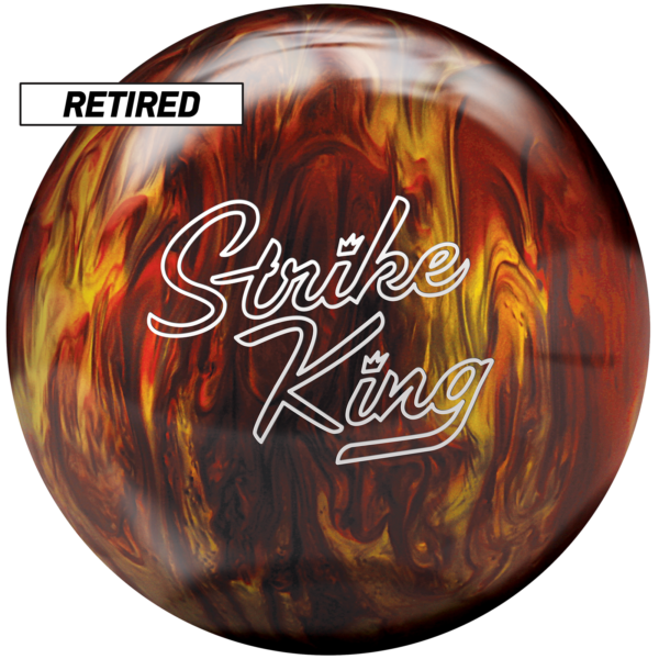 Retired Strike King Red Gold Pearl ball