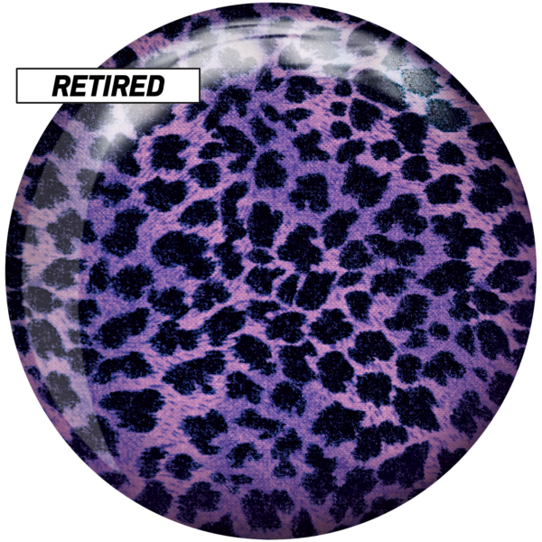 Retired Purple Cheetah Viz-A-Ball
