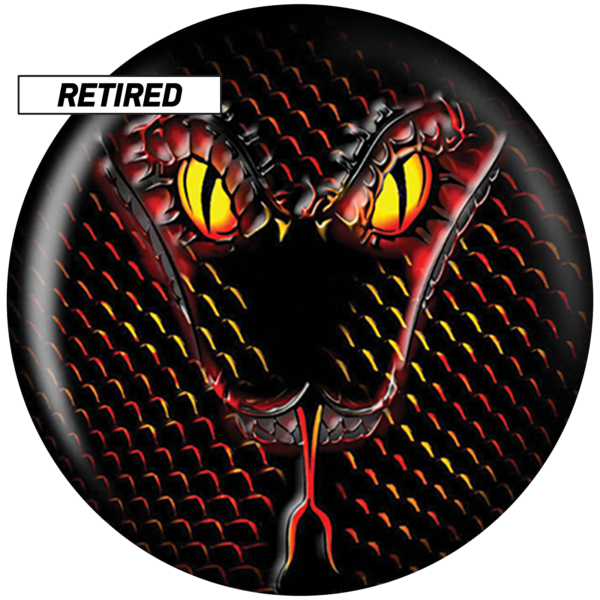 Retired Snake Viz-A-Ball front side