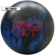 Retired Knock Out Black and Blue bowling ball, for Knock Out Black Blue™ (thumbnail 1)