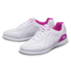 Pair of White and Fuchsia Mystic shoes facing left, for Mystic Youth White / Fuchsia (thumbnail 6)