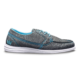 Side view of the Grey and Blue Karma shoe, for Karma - Grey / Blue (thumbnail 1)