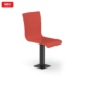 NEW Center Stage - Fixed Seat. Cafe Sienna Finish with Black Leg., for Bent Plywood Single Seating (thumbnail 1)