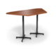 Center Stage, Trapezoid, Bar Height Table. Oiled Cherry & Black Weldment, for Trapezoid Bar Height Table (thumbnail 1)